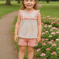 Pink Floral Print Set