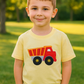 Yellow Truck Applique Top