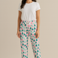 Christmas Tree Print Women Pajamas Pants