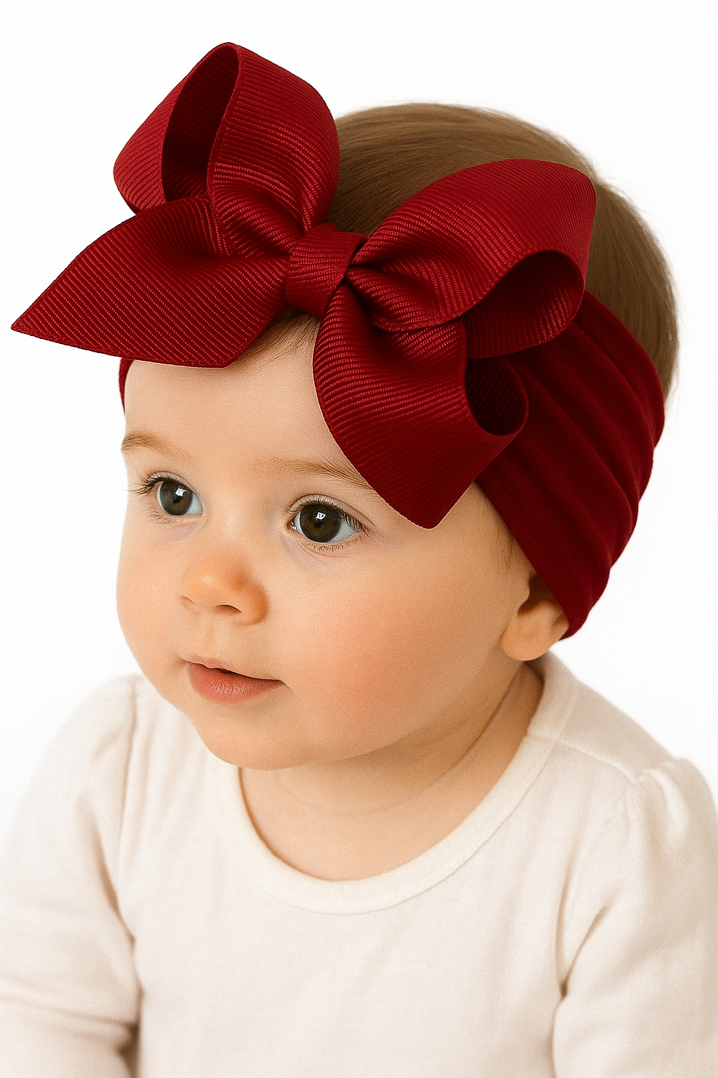 Maddie's Big Bow Headband, 5" Bow Bold, 20 Color Options