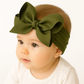 Maddie's Big Bow Headband, 5" Bow Bold, 20 Color Options