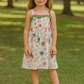 Green Garden Rose Dress