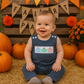 Navy Pumpkin Embroidery Jonjon