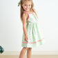 Platinum Star Print Strap Dress