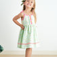 Platinum Star Print Strap Dress