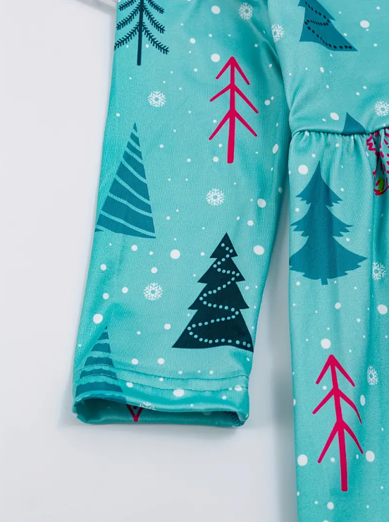 Emerald Pines Holiday Dress