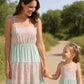 Garden Gingham Mom & Me Tiered Dress