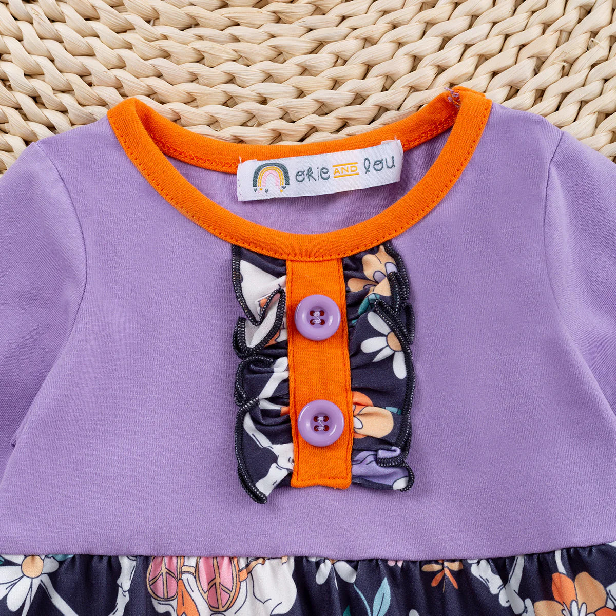 Hippy Haunts Girl Romper