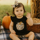 Black Camouflage Pumpkin Applique Bloomer Set