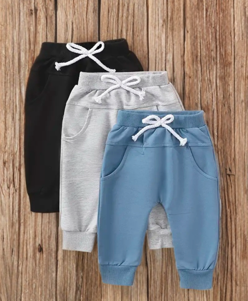 Little Explorer Pocket Pants-Gray