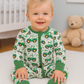 Big Green Tractor Bamboo Convertible Romper