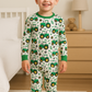 Big Green Tractor Bamboo Pajamas
