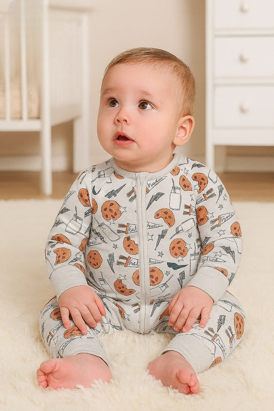 Milk & Cookies Bamboo Convertible Romper