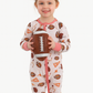 Game Day Pink Bamboo Convertible Romper
