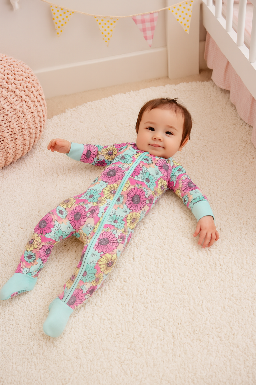 Finley's Floral Bamboo Convertible Romper