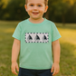 Green Seersucker Sailboat Embroidery Top
