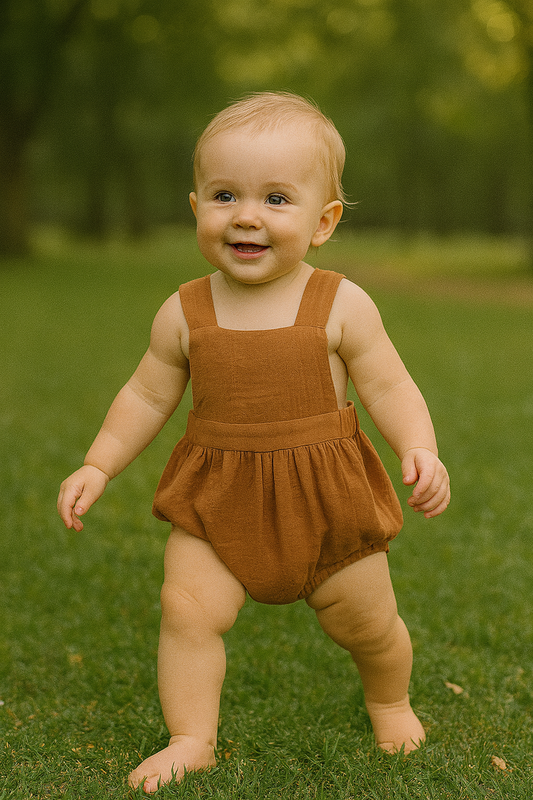 Premium Caramel Muslin Bubble