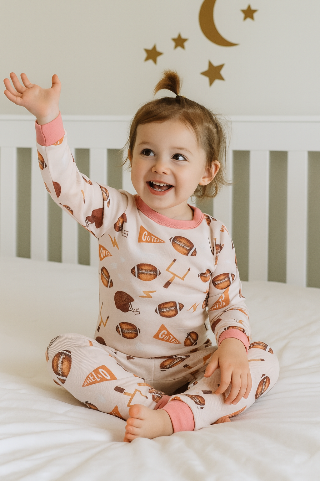 Game Day Pink Bamboo Pajamas