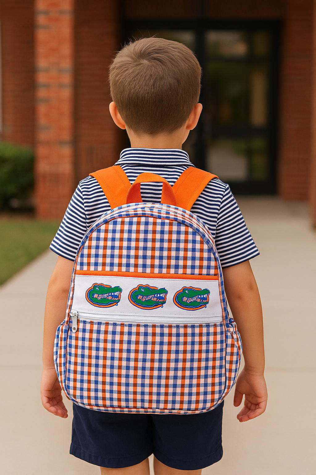 Florida Gators Embroidery Boy Schoolbag