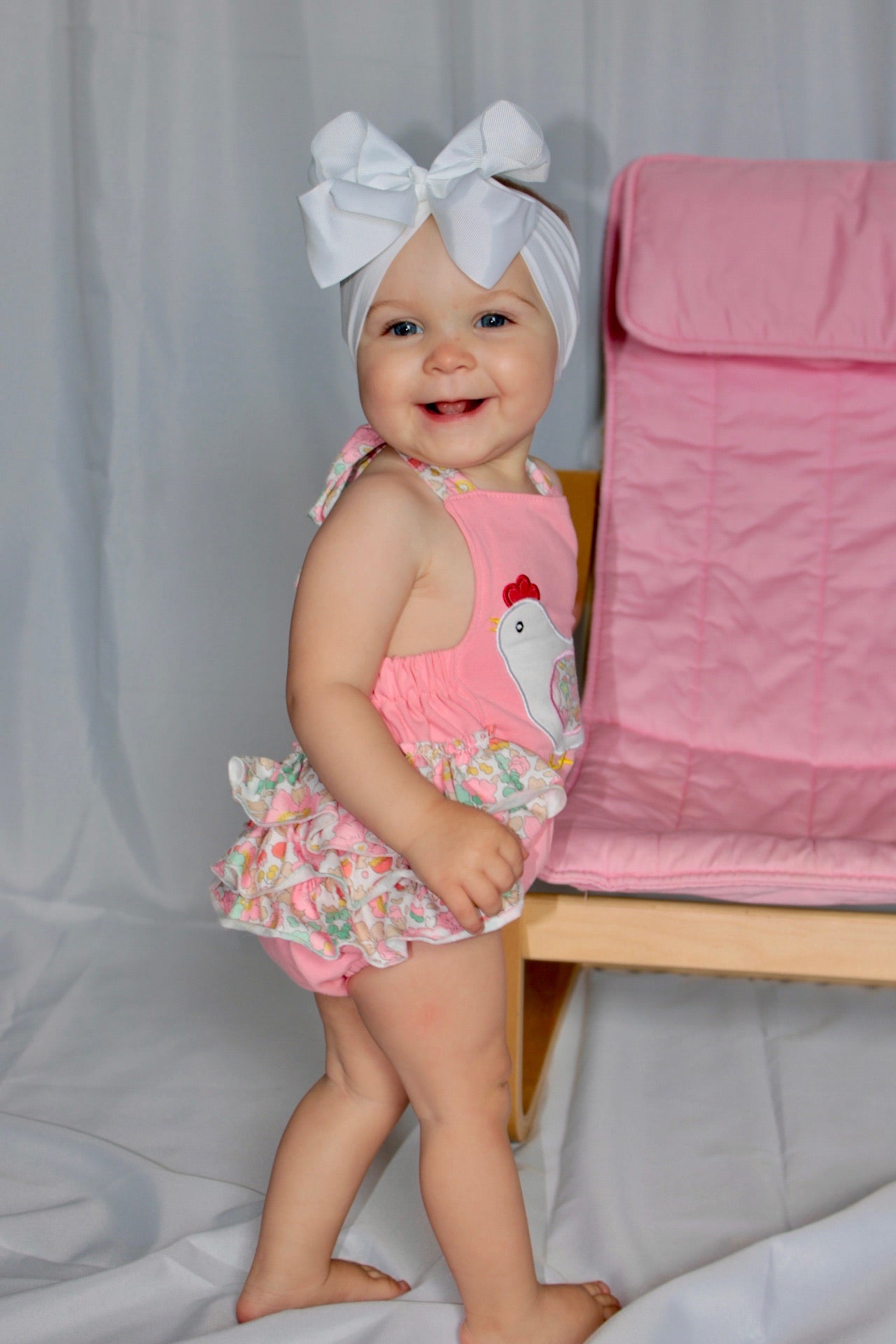 Maddie's Big Bow Headband, 5" Bow Classic, 20 Color Options