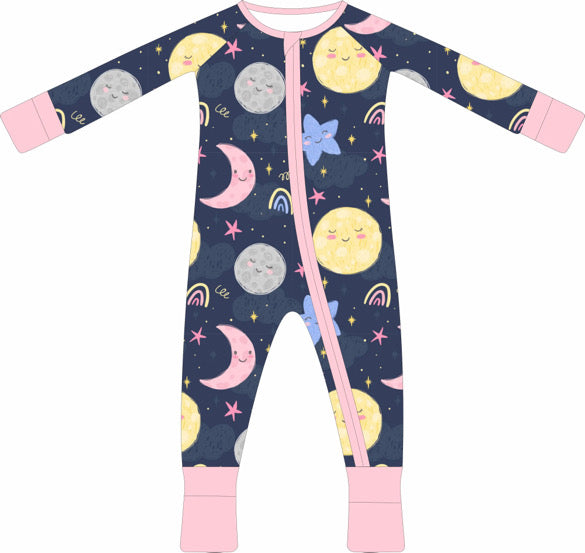 Love You to the Moon Bamboo Convertible Romper