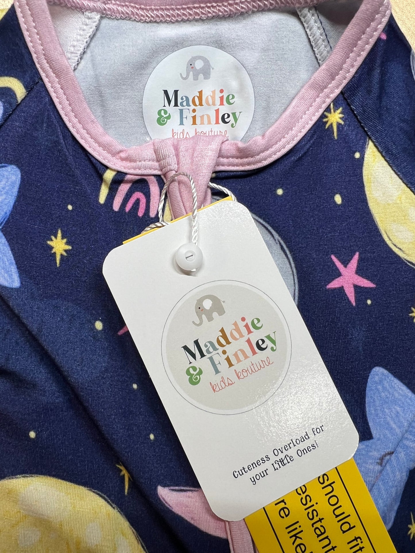 Love You to the Moon Bamboo Convertible Romper