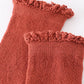Caramel Knit Lace Knee High Socks