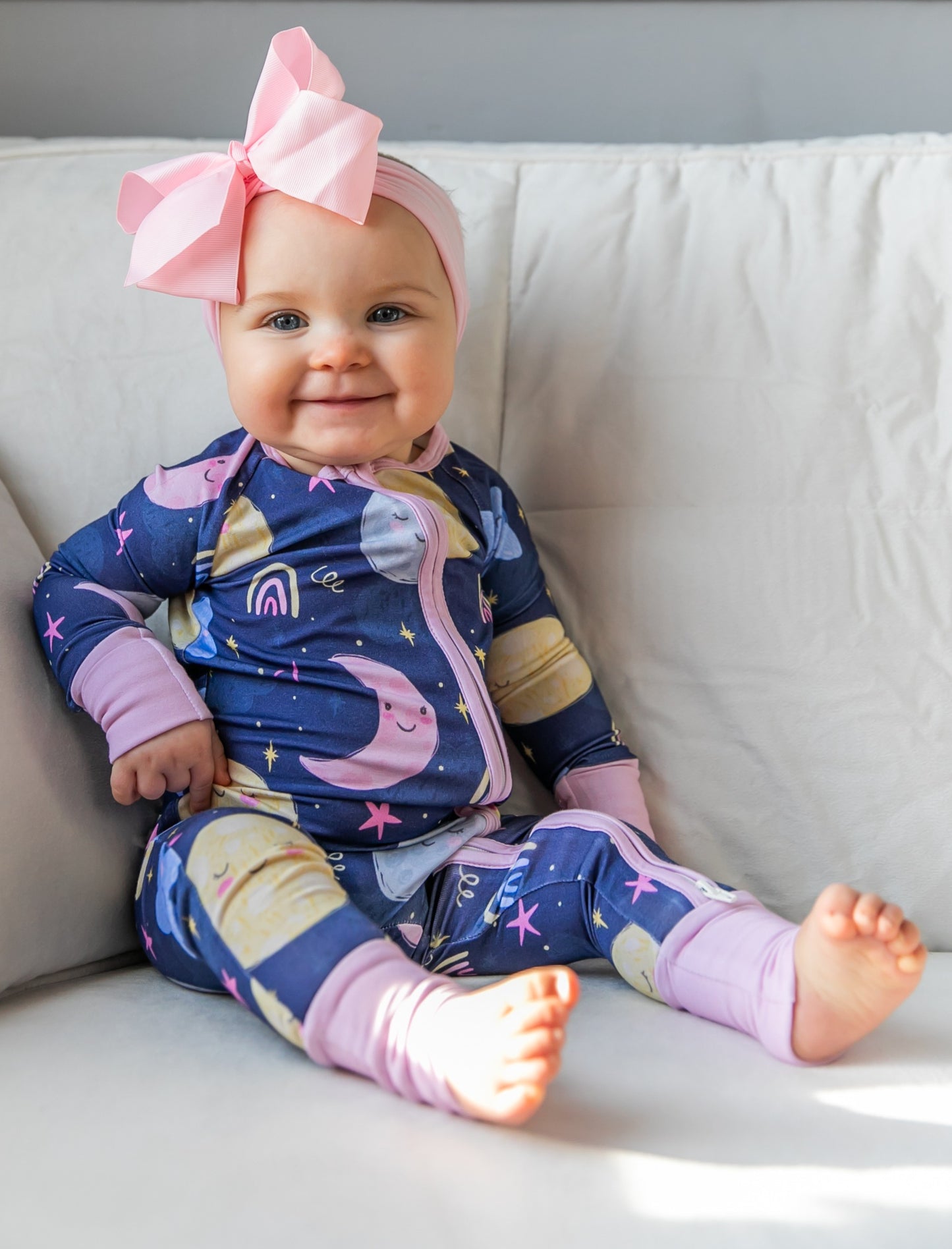Love You to the Moon Bamboo Convertible Romper