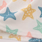 Blue Seashell Bow Ruffle Dress