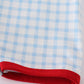 Blue Flag Embroidery Gingham Jonjon