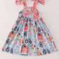 Farm Animal Strap Dress