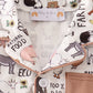 Beige Farm Girl Pajamas Set