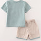 Puppy Embroidery Boy Set