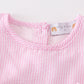 Pink Stripe Seersucker Dress