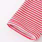 Red Stripe Football Embroidery Top