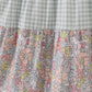 Sage Pastel Floral Harmony Mom&Me Gingham Dress