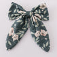 Forest Bloom Print Girl Sailor Bow