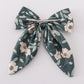 Forest Bloom Print Girl Sailor Bow