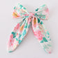 Pastel Petal Charm Print Girl Sailor Bow