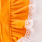 Honey Velvet Floral Embroidery Baby Set