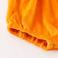 Honey Velvet Floral Embroidery Baby Set