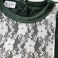 Forest Velvet Lace Dress