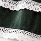 Forest Velvet Lace Dress