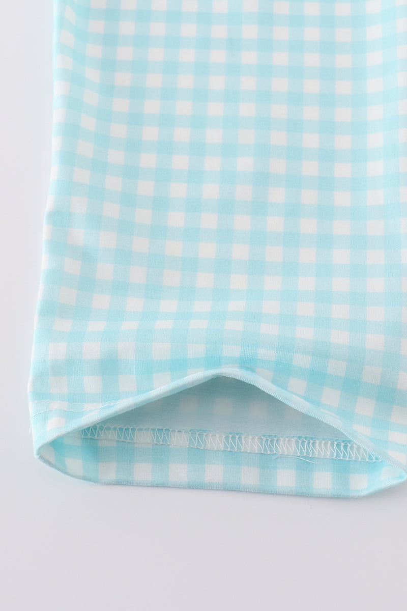 Blue Aqua Meadow Boy Set