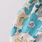 Blue Aqua Meadow Girl Sailor Bow
