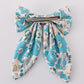 Blue Aqua Meadow Girl Sailor Bow