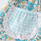 Blue Aqua Meadow Girl Set