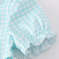 Blue Aqua Meadow Girl Set