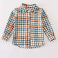 Green Plaid Dad & Me Button Down Shirt