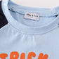 Blue Halloween Character Boy Top